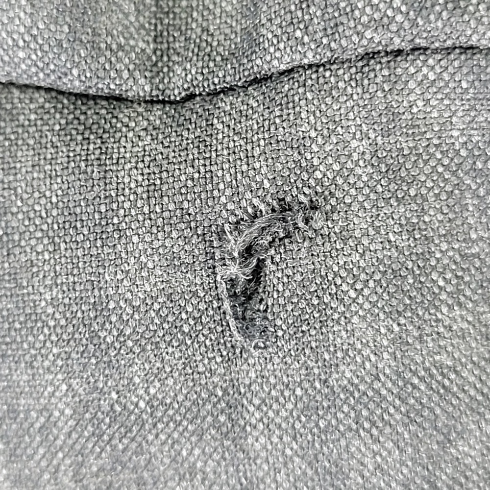 Men's Hugo Boss Sport Coat Blazer Two Button Charcoal Gray Checked Reda Size 44R - Picture 10 of 16